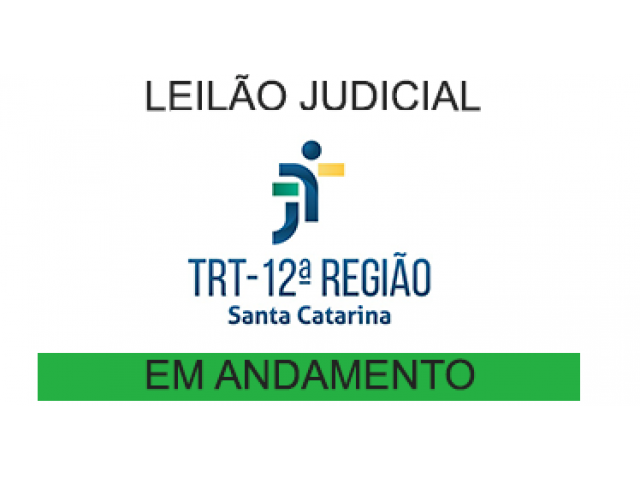 LEILÃO DA 2ª VARA DO TRABALHO DE FLORIANÓPOLIS/SC.