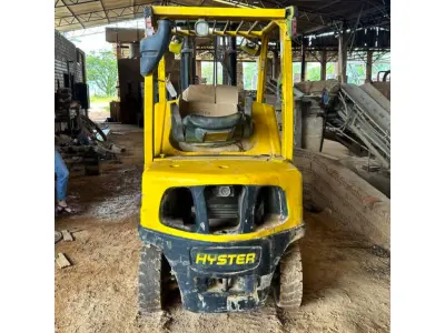 LOTE 001 - EMPILHADEIRA MARCA HYSTER, MODELO H50TF, 2008, DIESEL